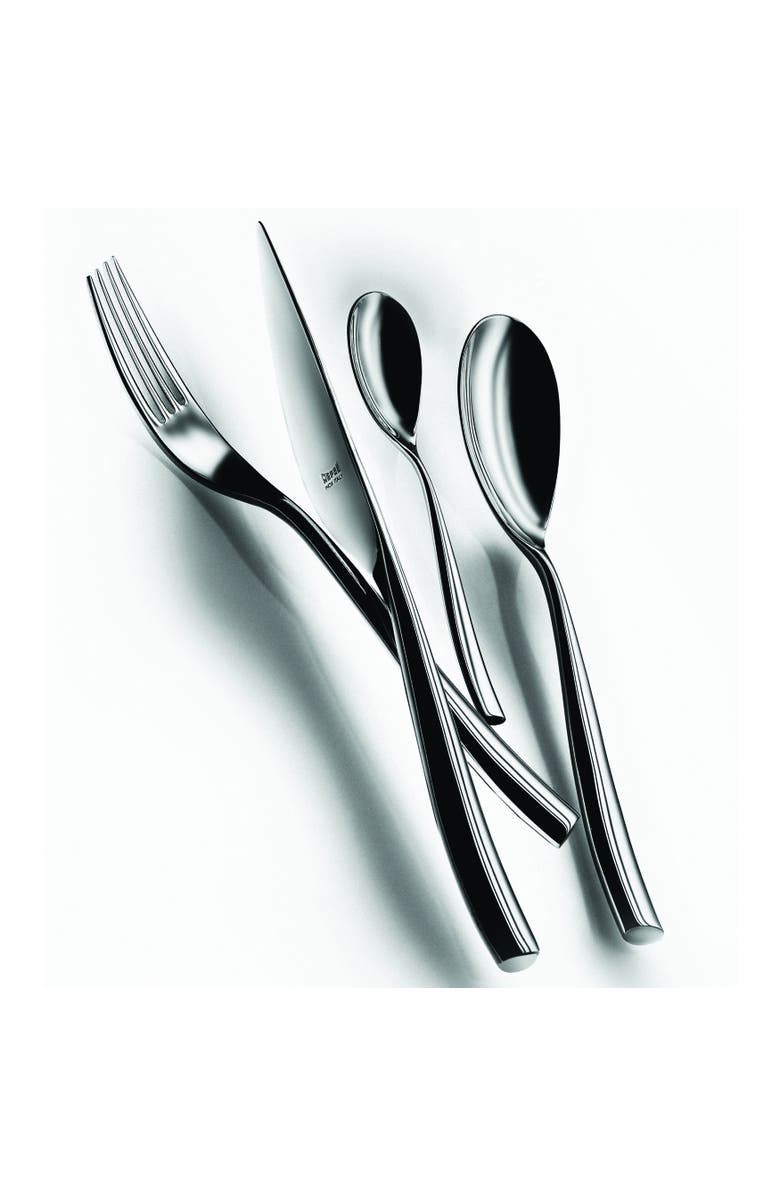 Mepra Arte Serving Set - 3 Pieces, Alternate, color, Silver