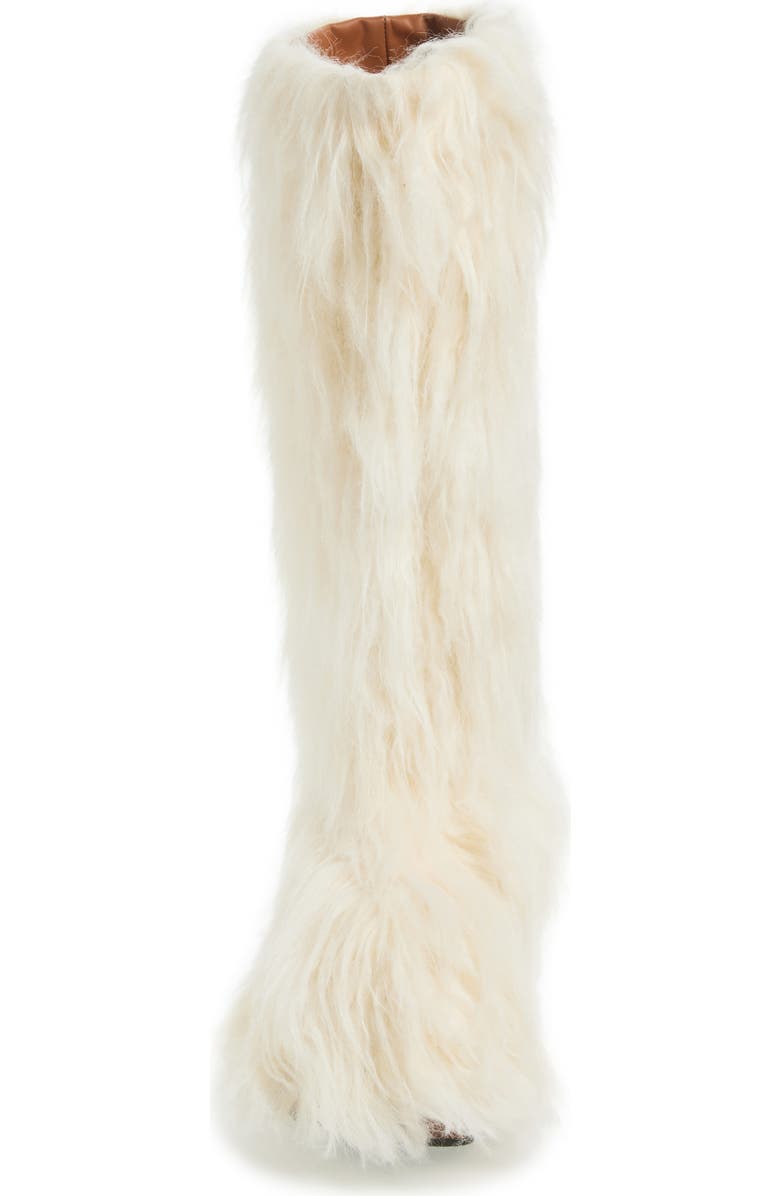 Acne Studios Furry Clog Boot, Alternate, color,