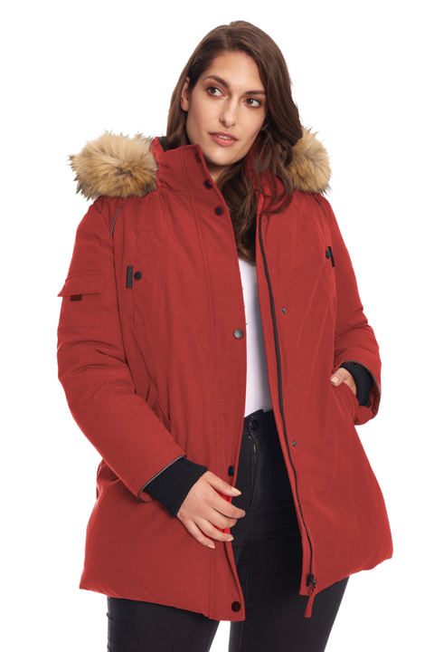 GLACIER PLUS SIZE - Vegan Down Classic Winter Parka Jacket