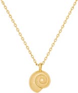 Kate Spade New York beach bum pendant necklace