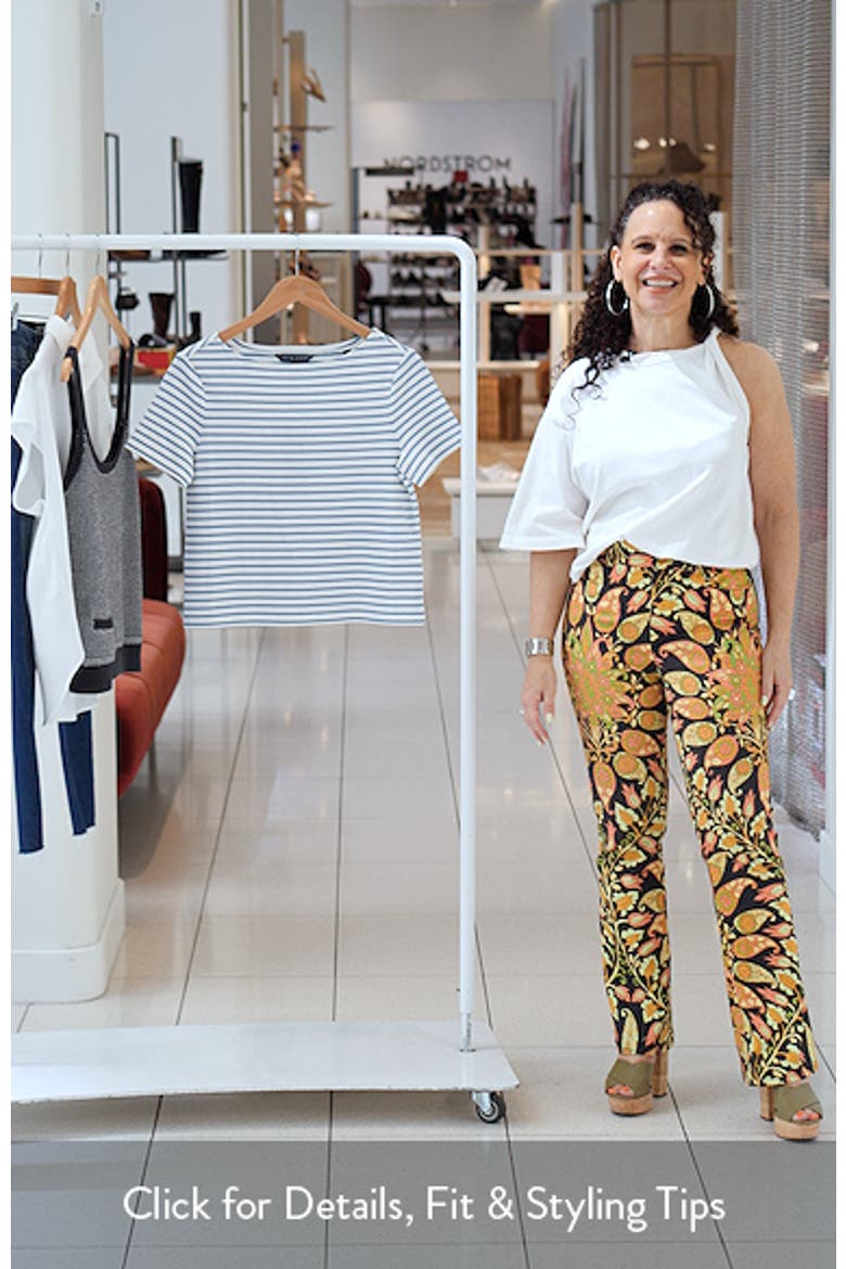 Hovey Stripe Boat Neck T-Shirt video