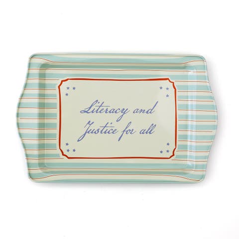 Bookish Collection Metal Trinket Trays