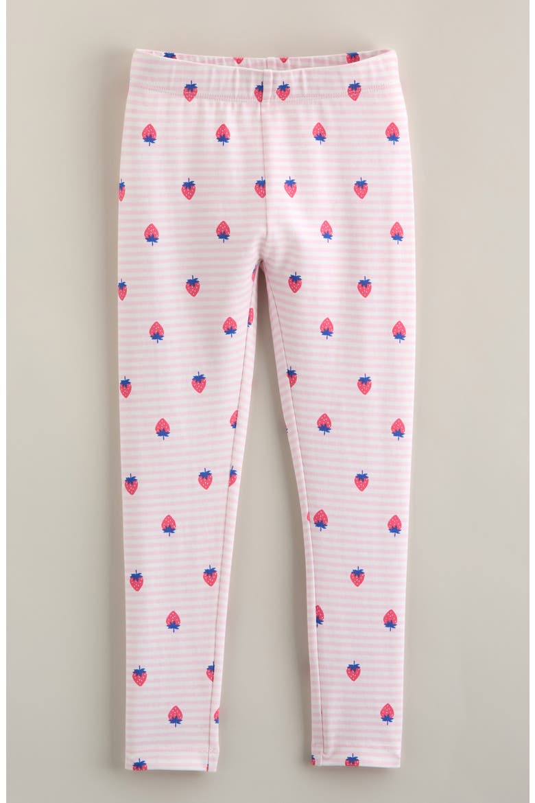 Kids' Core Leggings, Main, color, PINK BALM STRAWBERRY STRIPE