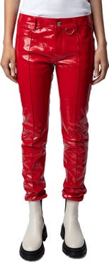 Zadig & Voltaire Peko Leather Pants