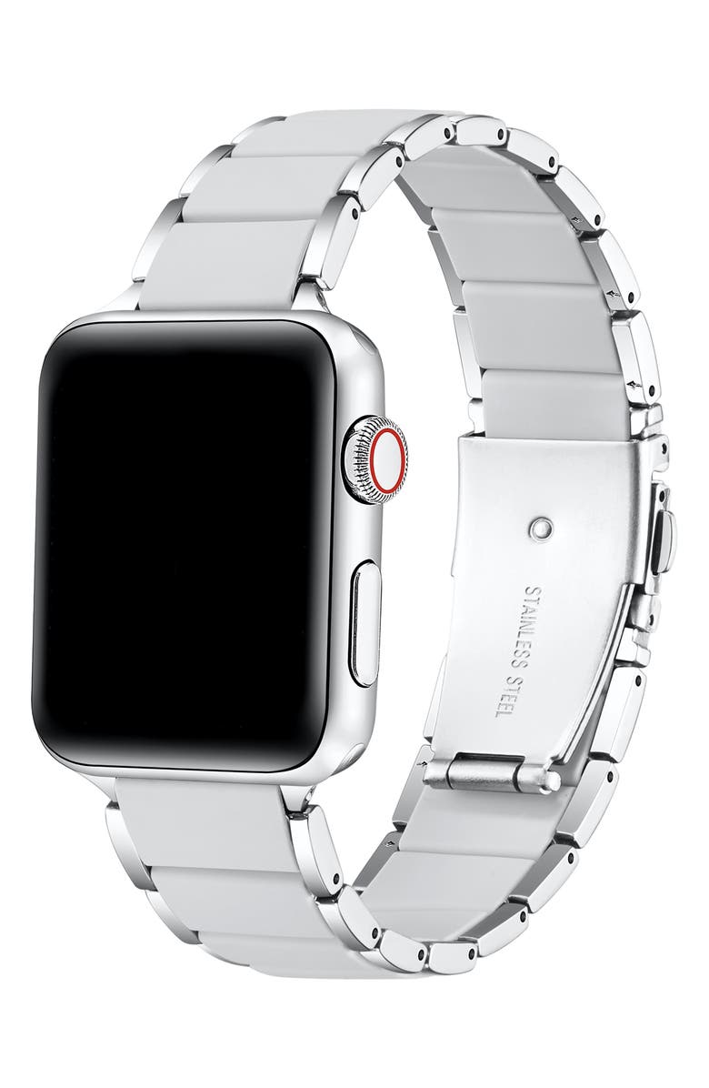 Posh Tech Wren Bracelet Watch, Alternate, color, Silver