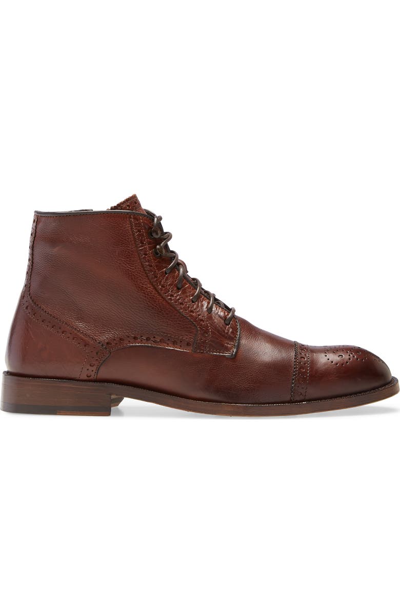 JOHNSTON & MURPHY COLLECTION Johnston & Murphy Donahue Cap Toe Boot, Alternate, color,