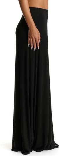 Smooth Flare Maxi Skirt