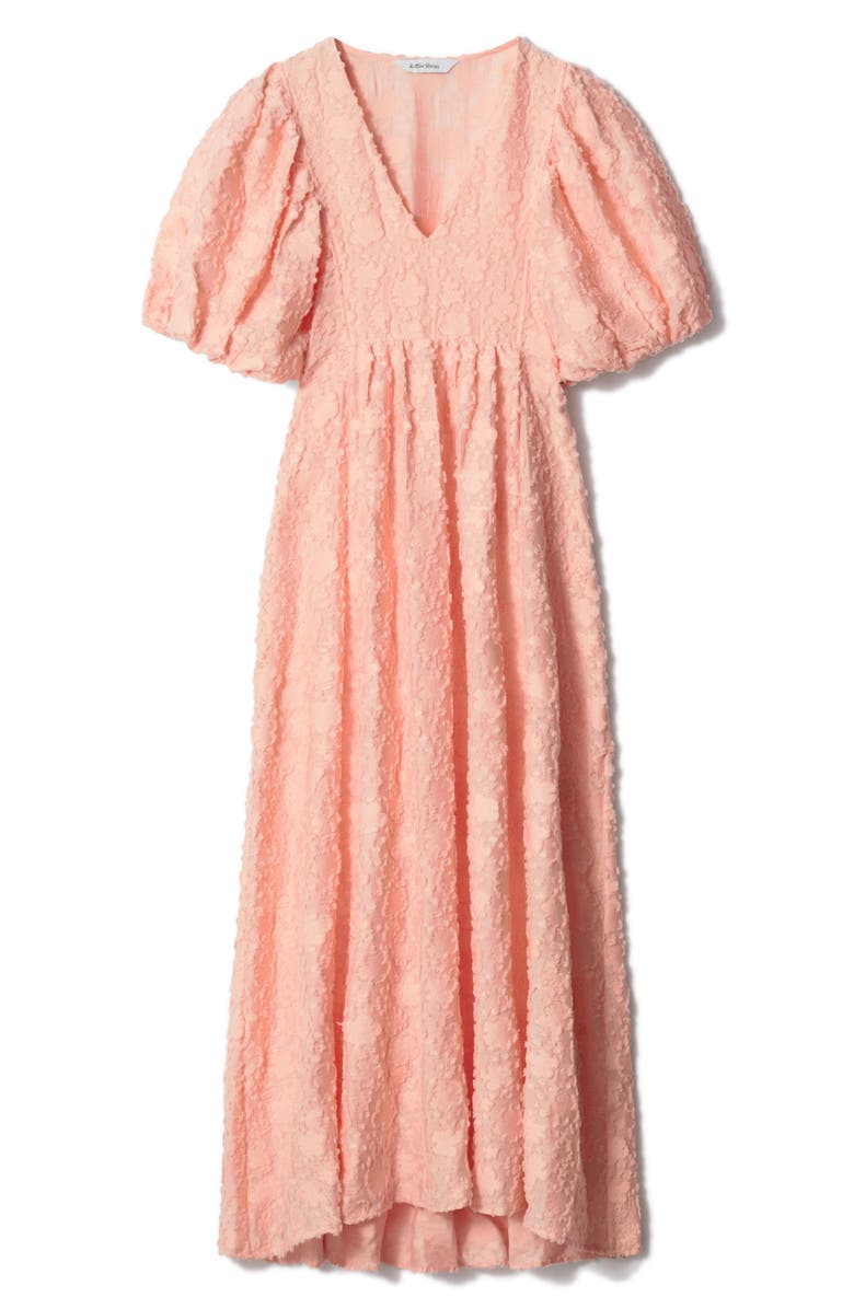& Other Stories Jacquard Maxi Dress, Alternate, color, Orange Light