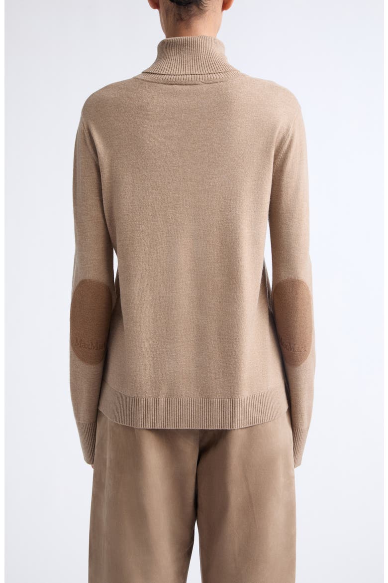 Allegra Wool Turtleneck Sweater, Alternate, color, CLAY