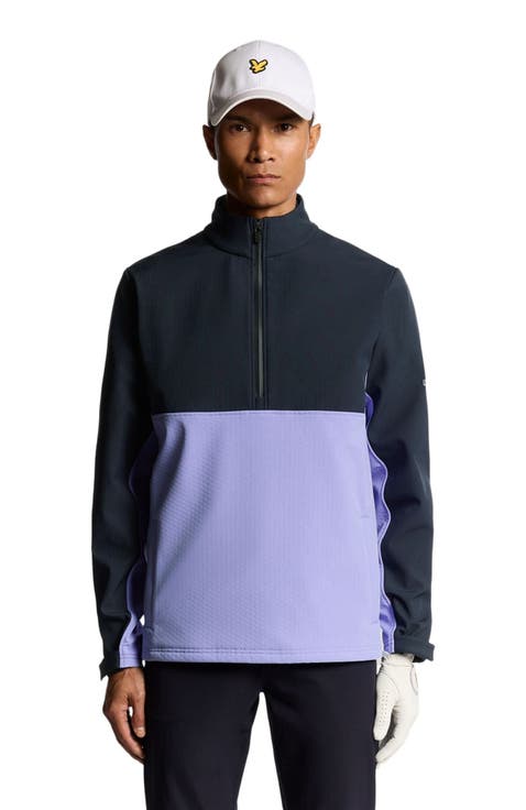Golf Half Zip Windjammer Jacket