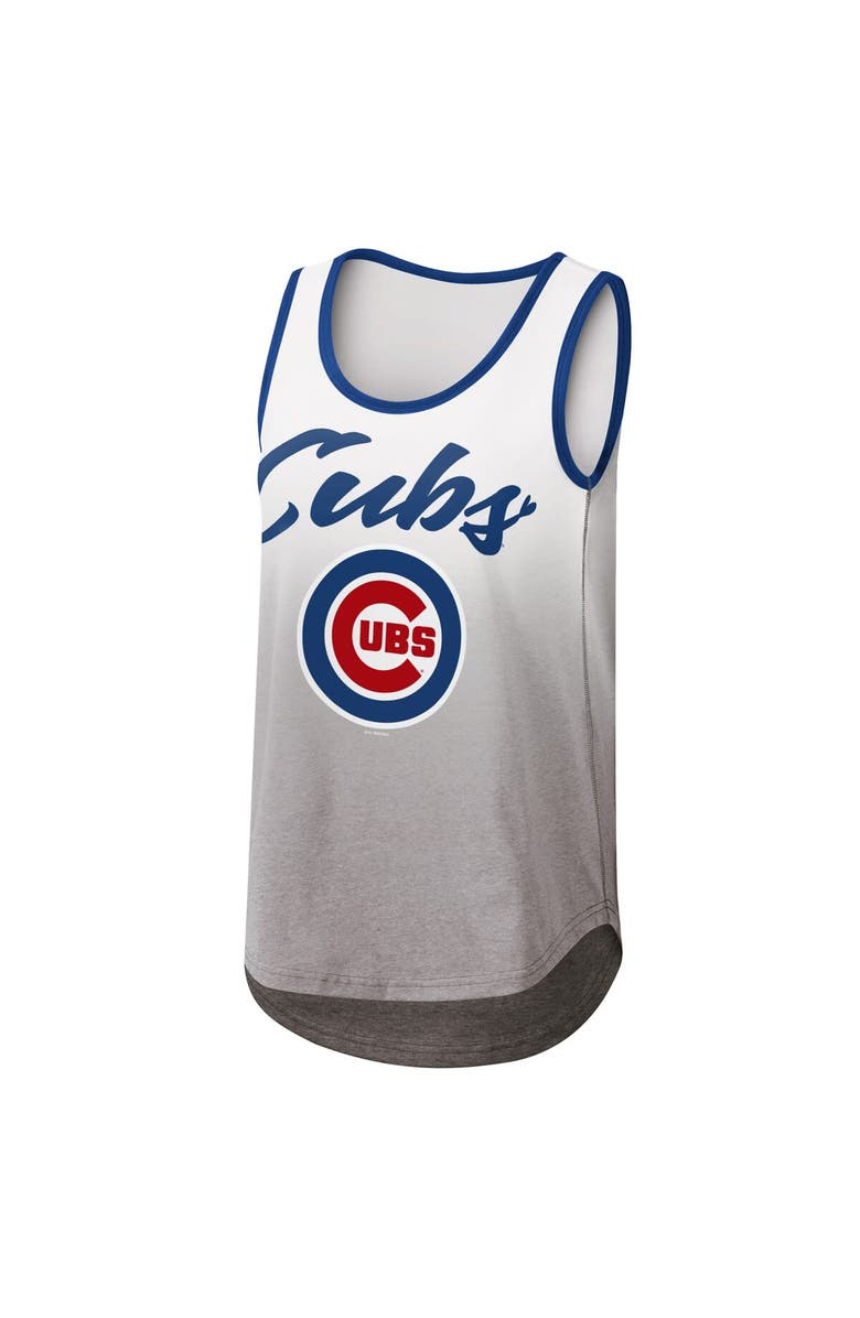 G-III 4HER BY CARL BANKS Women's G-III 4Her by Carl Banks White Chicago Cubs Logo Opening Day Tank Top, Alternate, color, 