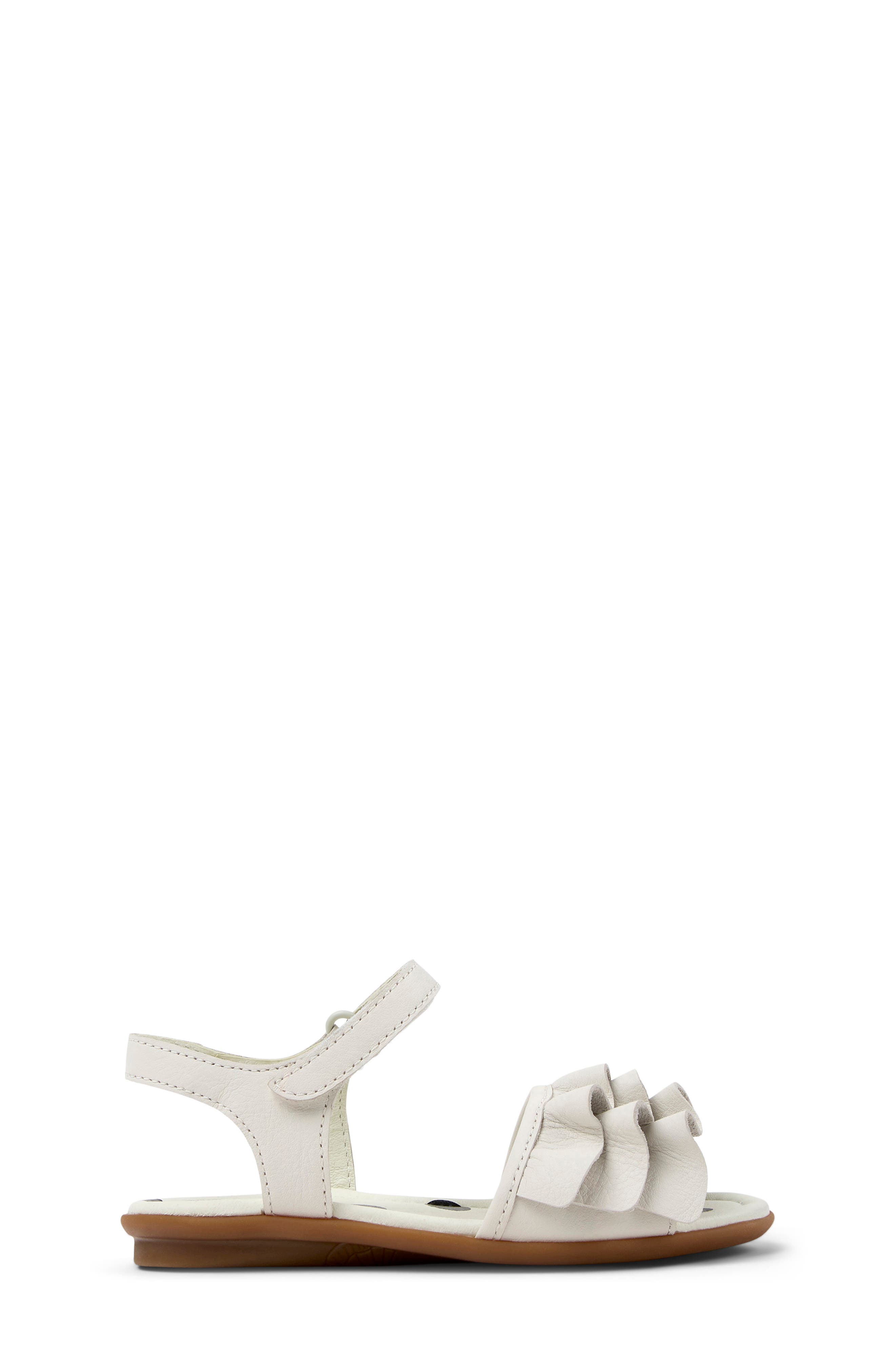 Camper Kids' Right Twins Sandal, Alternate, color, White Natural