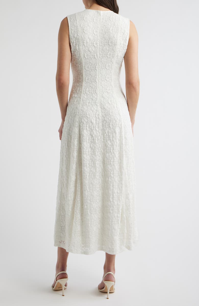 Hill House Home Leanne Paneled Lace Maxi Dress, Alternate, color, White