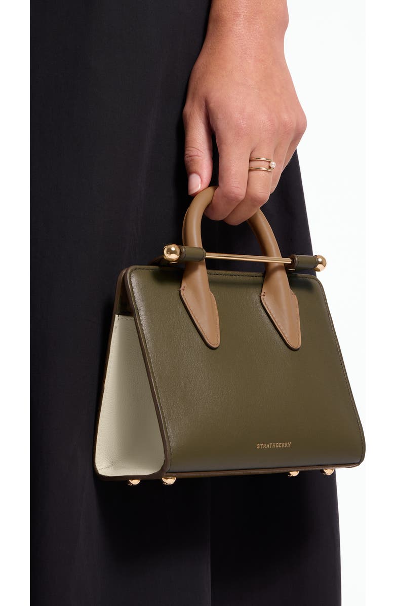 Strathberry Nano Leather Tote, Alternate, color,