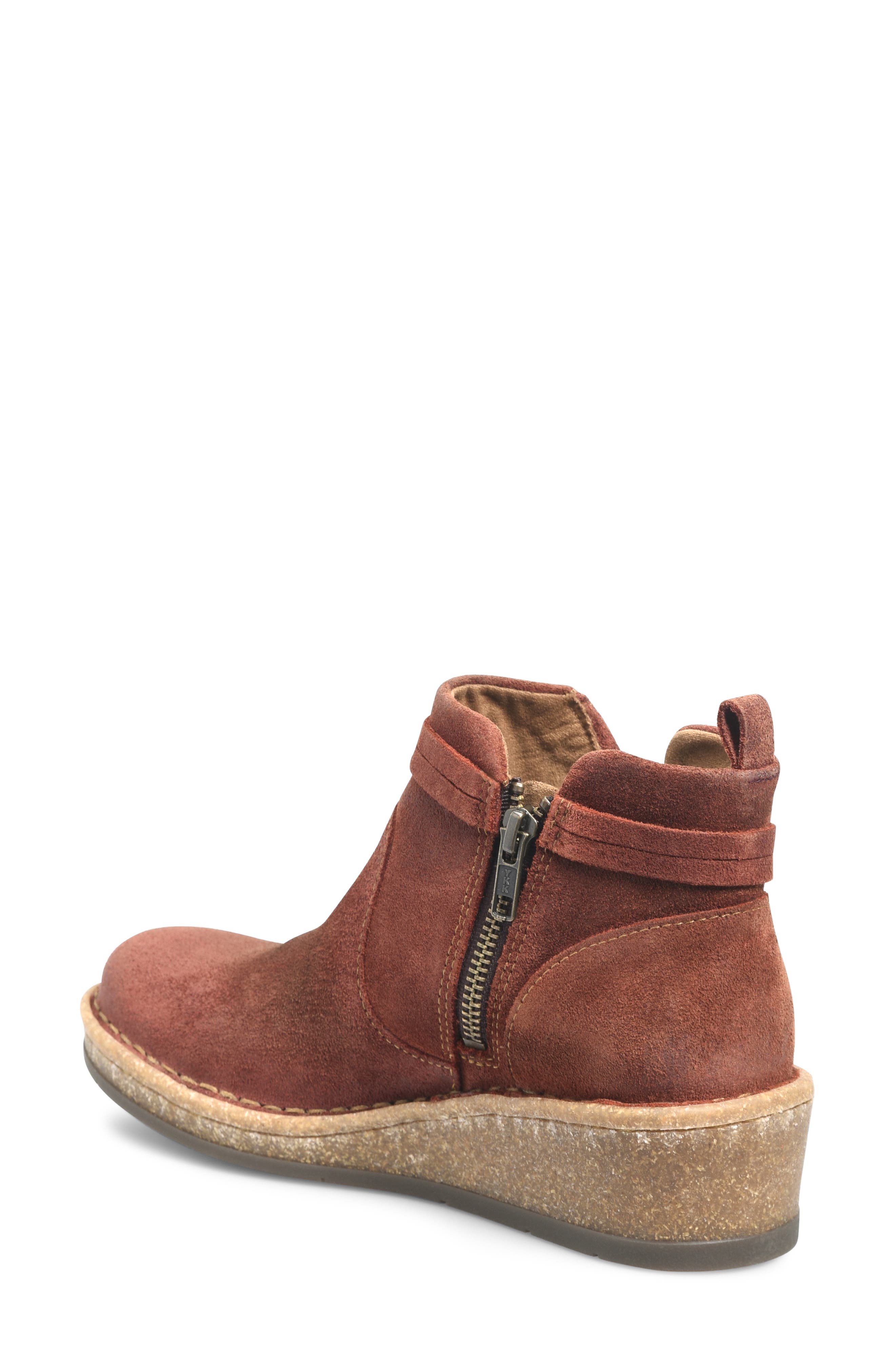 Vaughn Distressed Suede Bootie - image 4