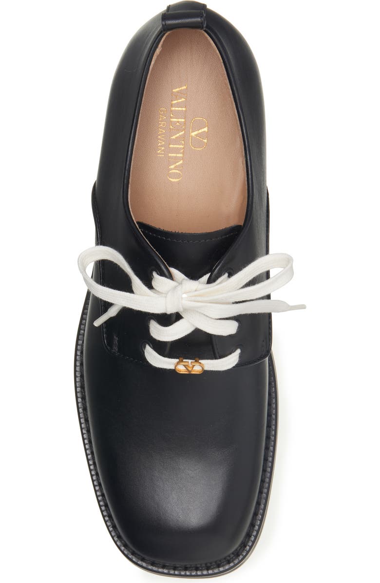 Valentino Garavani VLOGO Derby, Alternate, color, Black