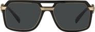 Versace 58mm Aviator Sunglasses