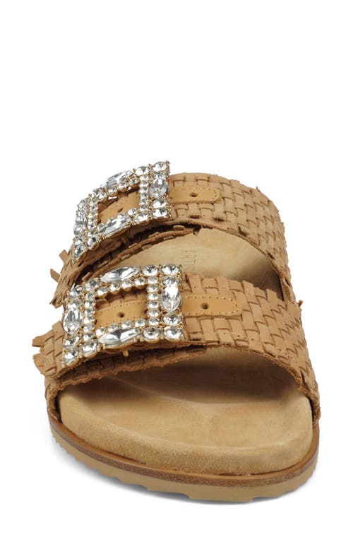 Zigi Artisan Mikka Two-strap Sandal In Brown