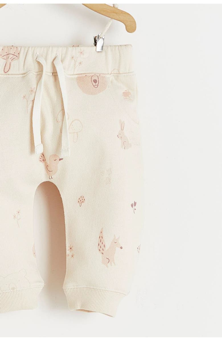 Babycottons Premium Cotton Tree Printed Jogger For Infant, Alternate, color, Multicolor