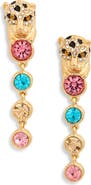 EYE CANDY LOS ANGELES Lacey Cubic Zirconia Linear Drop Earrings