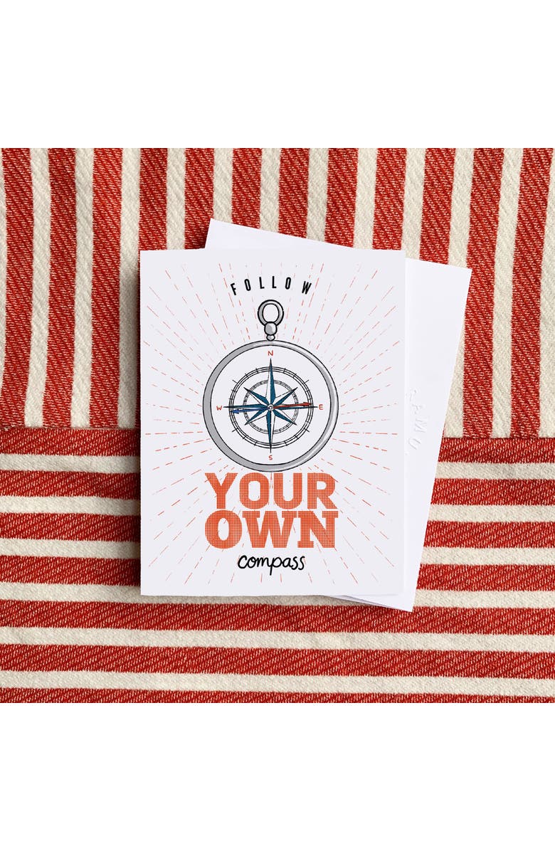 Ramus & Co Graduation Greeting Card Pack (3ct) "Follow Your Own Compass", Alternate, color, Multi-Pack