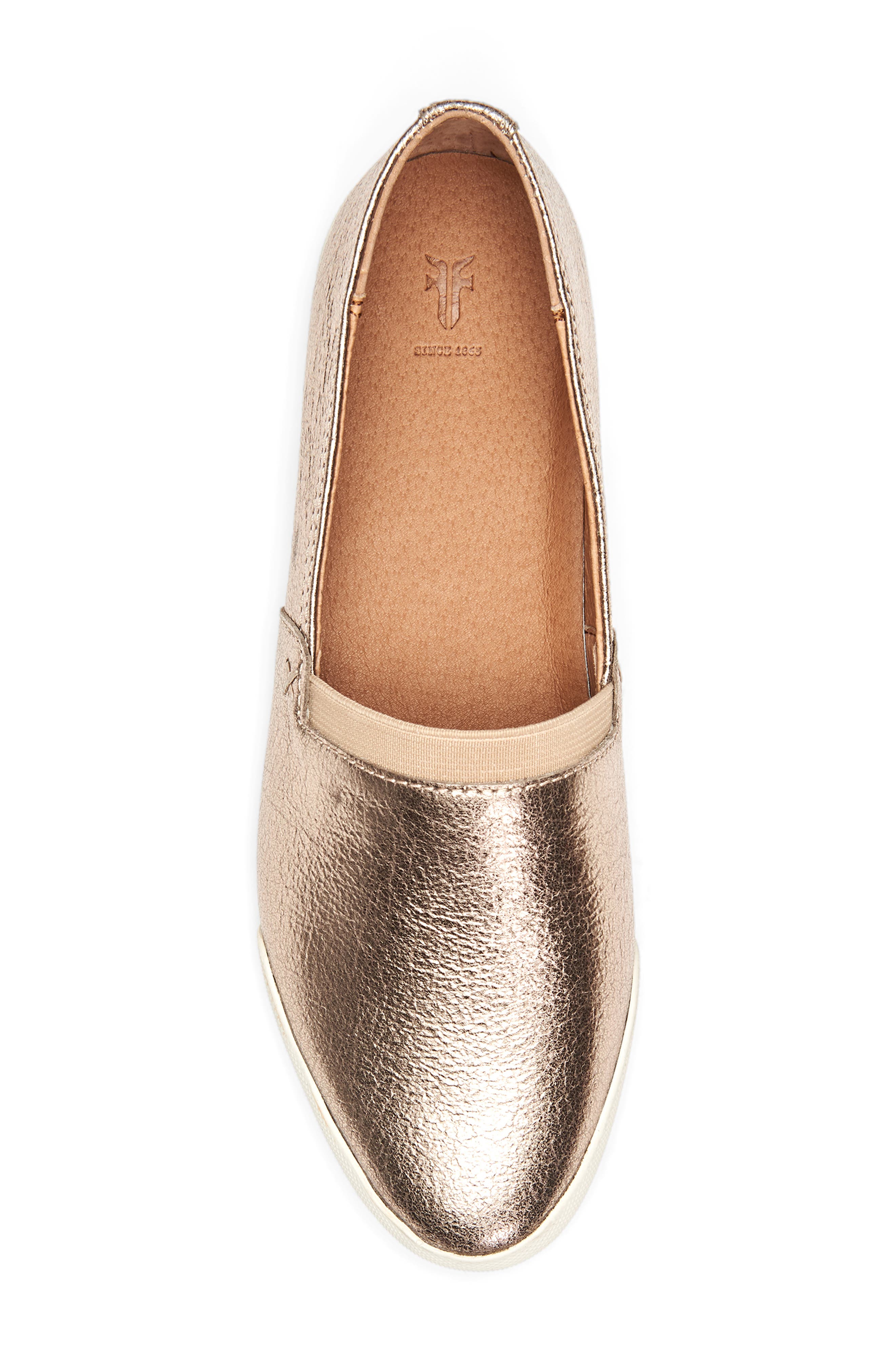 Melanie Stud Slip-On Sneaker, Alternate, color, BRONZE