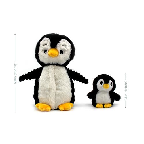 Shop Les Ptipotos Penguin Mom & Her Baby