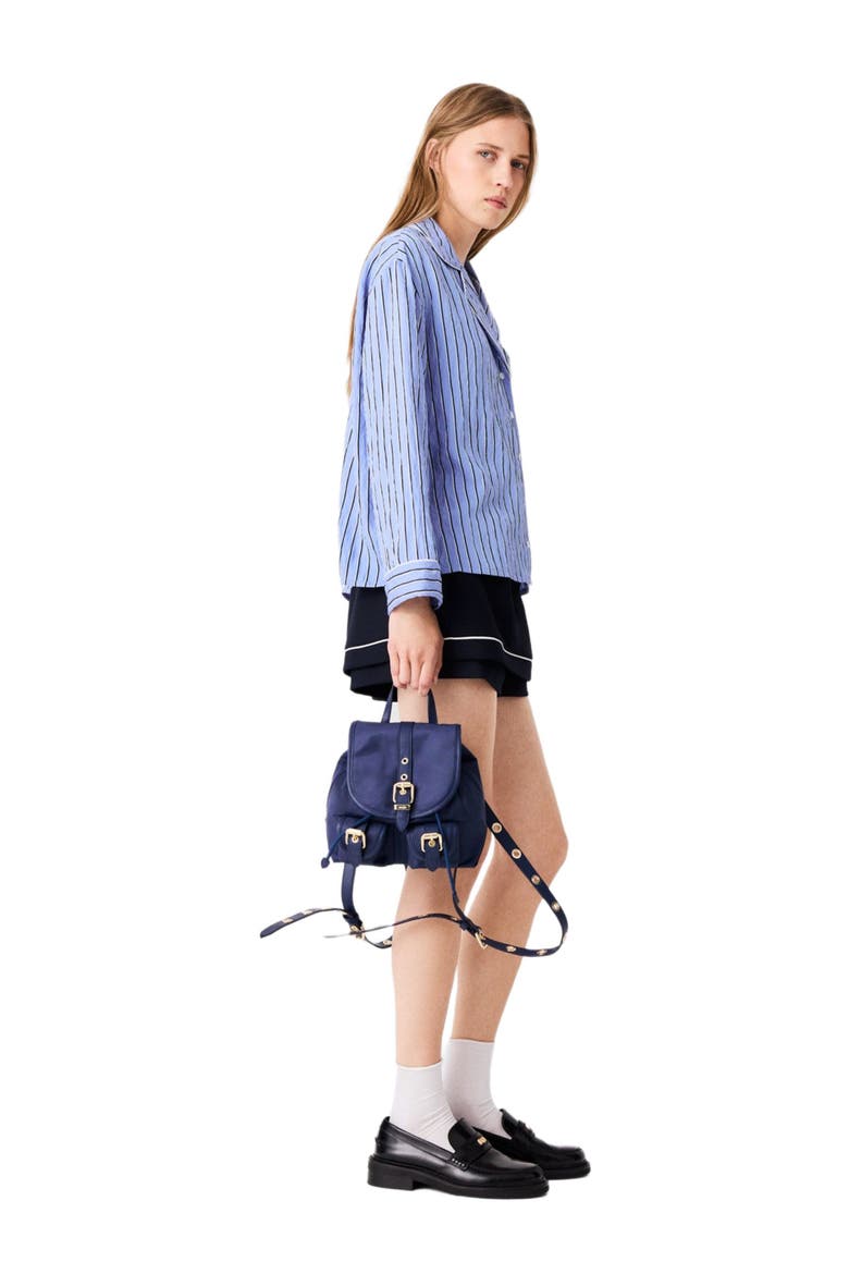 Striped shirt, Alternate, color, Blue