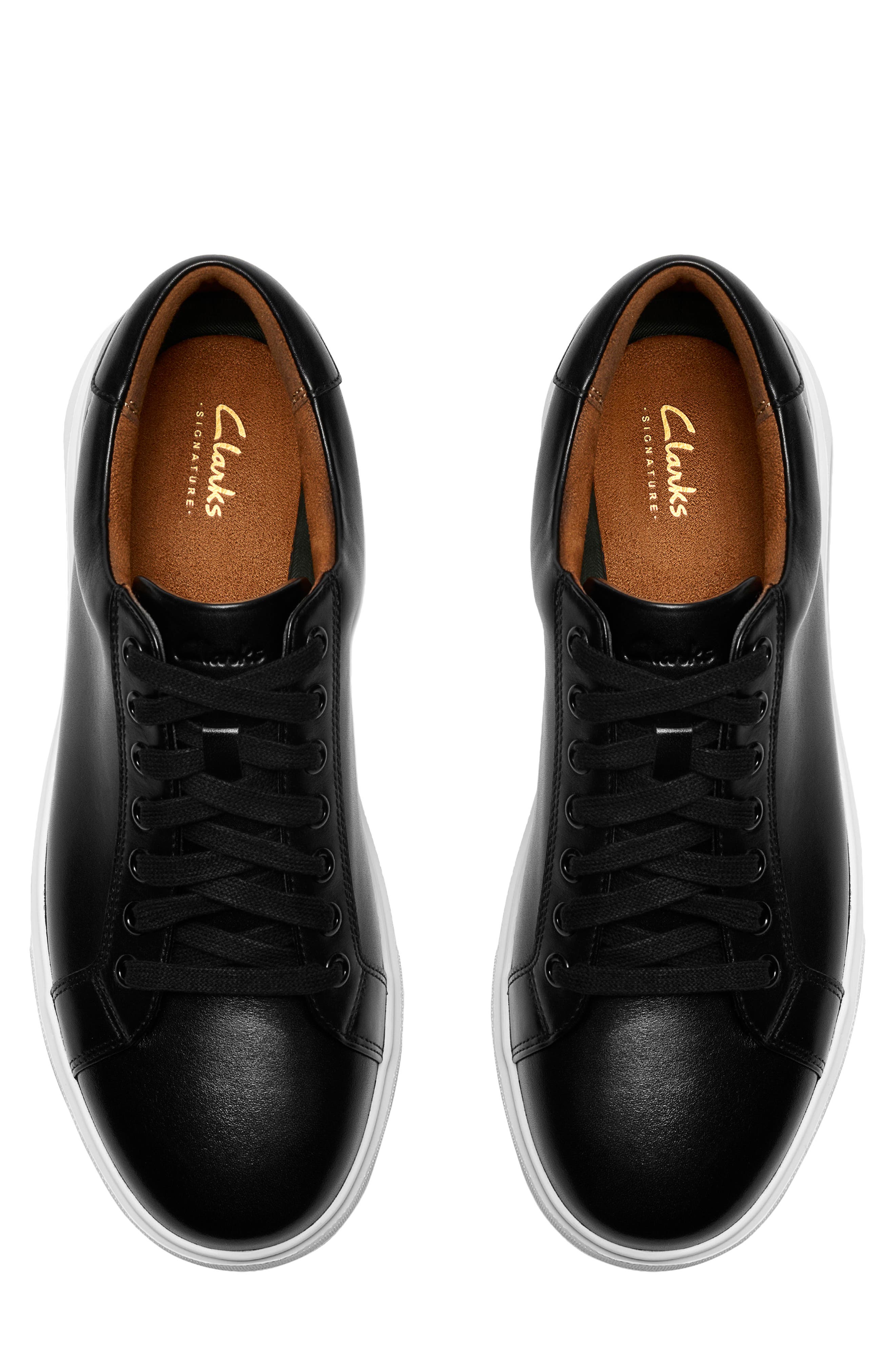 Clarks<sup>®</sup> Goswell Tie Sneaker, Alternate, color, 