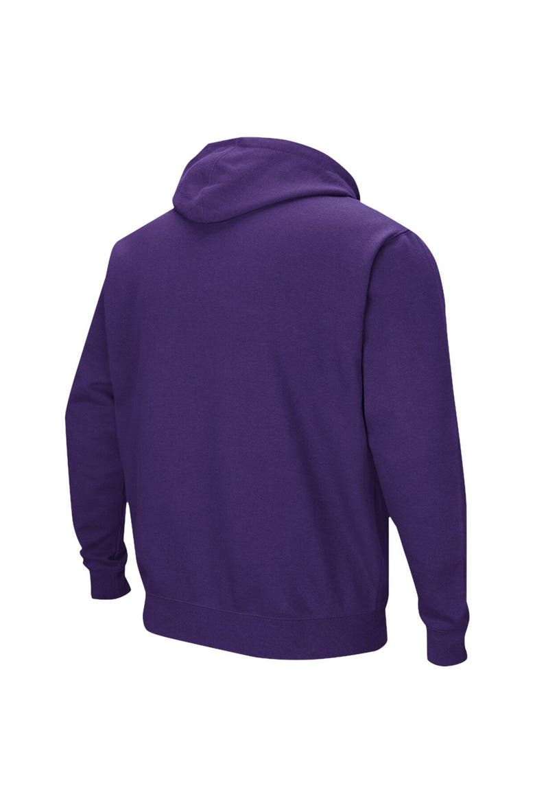 Men's Colosseum Purple Kansas State Wildcats Double Arch Pullover Hoodie, Alternate, color, Purple