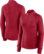 FANATICS Women's Fanatics Scarlet San Francisco 49ers Elements Quarter-Zip Jacket