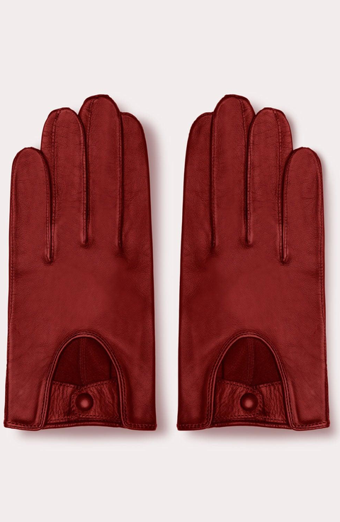 Men's Leather Driving Gloves