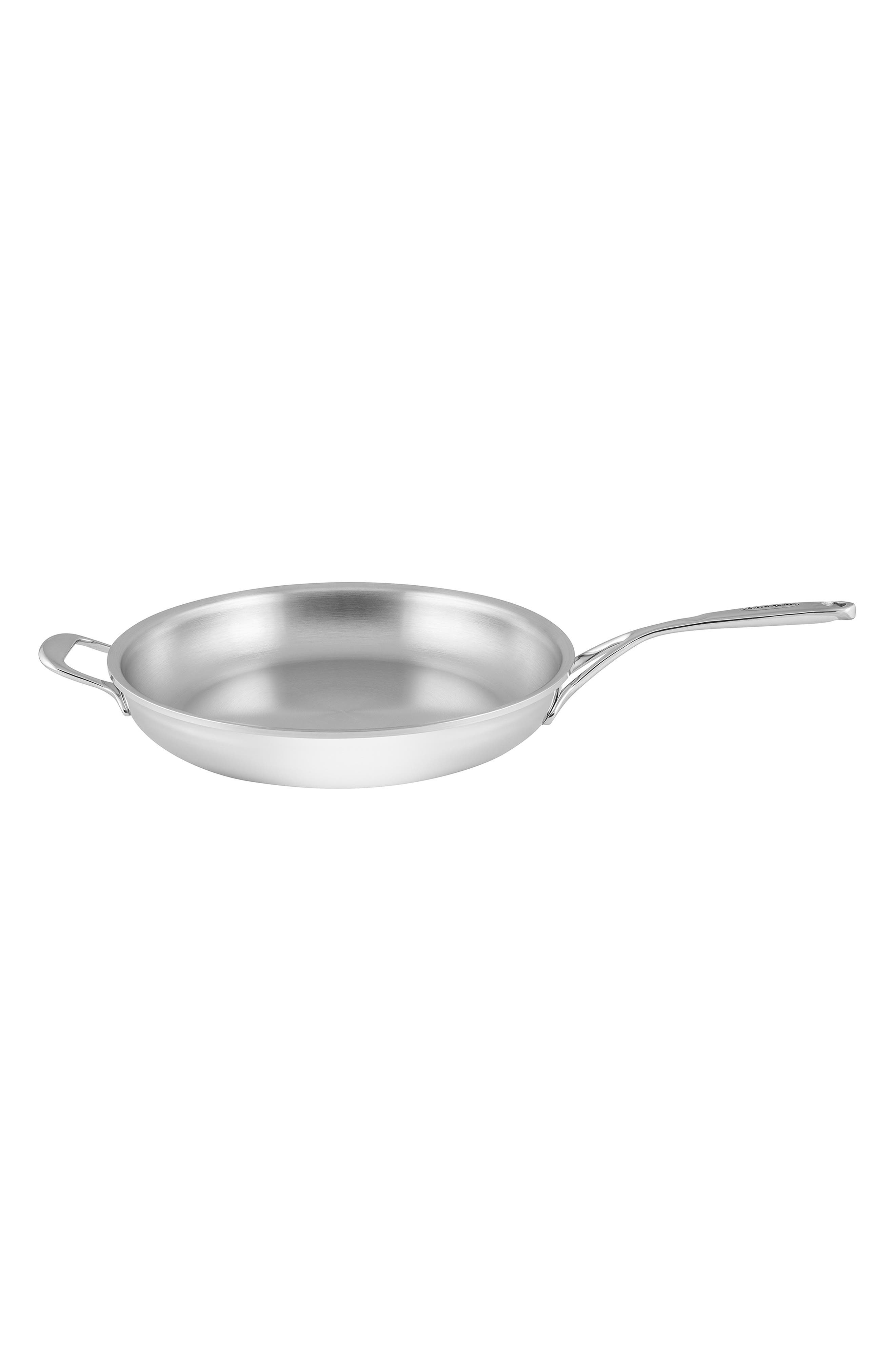 Atlantis Proline 12.6-Inch Stainless Steel Fry Pan
