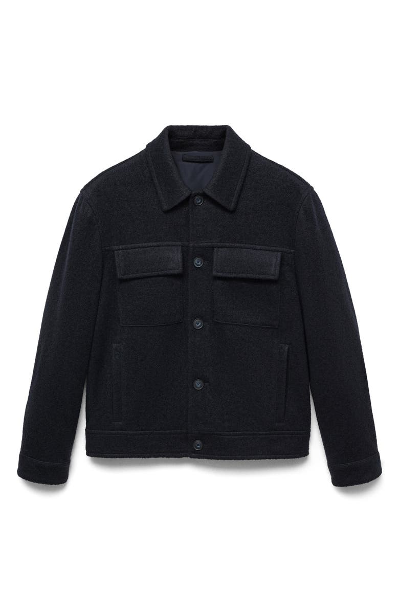 MANGO Regular Fit Overshirt, Main, color,