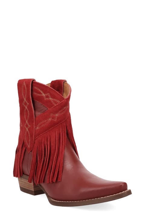 Last Ride Fringe Western Boot