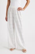 Faithfull the Brand Mora Broderie Anglaise Wide Leg Pants