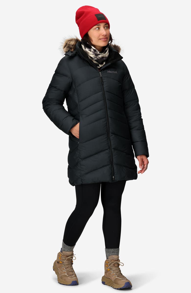 Marmot Montreal 700 Fill Power Down Parka, Alternate, color, Black