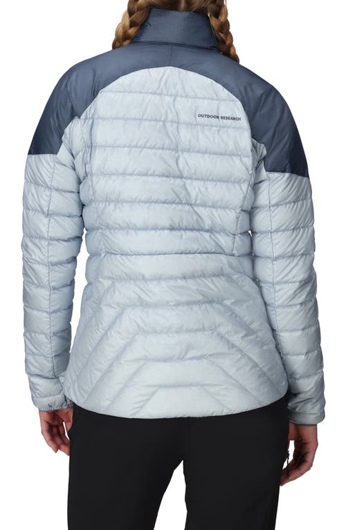 Outdoor Research Helium 800 Fill Power Down Jacket In Blue