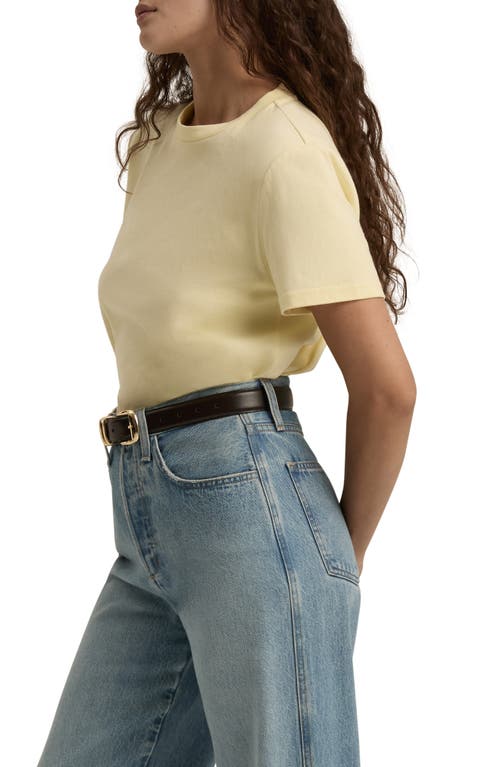 Favorite Daughter The Favorite Organic Cotton T-shirt In Moonbeam