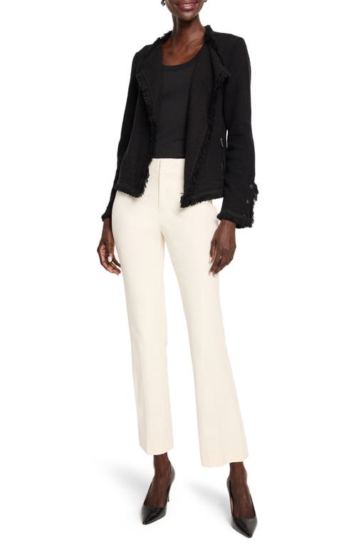 Nic + Zoe Nic+zoe Plaza Ankle Demi Bootcut Pants In Classic Cream