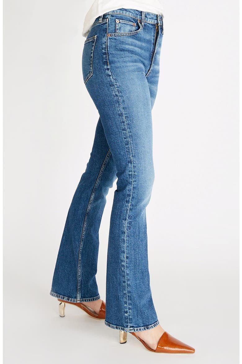 Sasha High Waist Flare Jean, Alternate, color, CASCADE FALLS