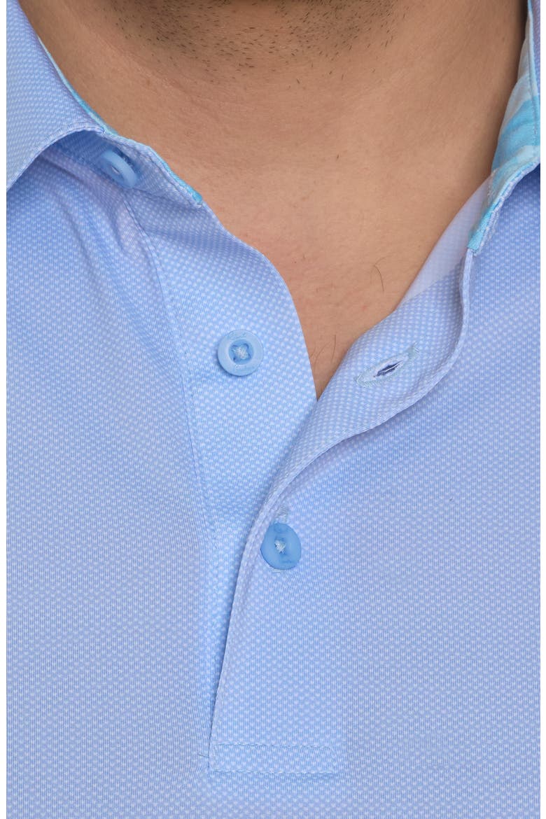 Alastor Long Sleeve Golf Polo, Alternate, color, LIGHT BLUE