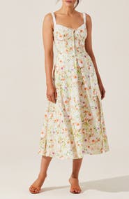 ASTR the Label Julietta Floral Cotton Dress