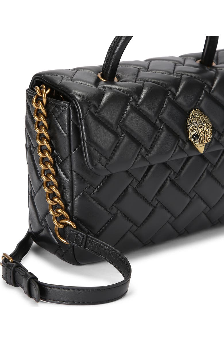 Kurt Geiger London Kensington Quilted Leather Top Handle Bag, Alternate, color,