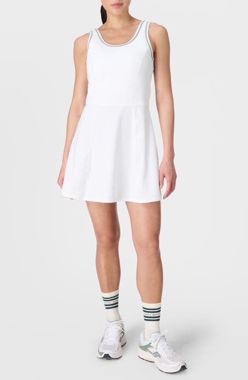 Sweaty Betty Power Flare Minidress In White