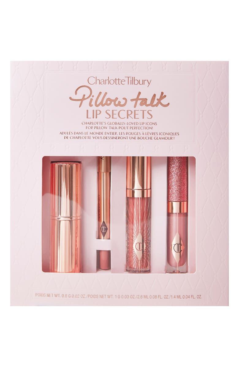 Charlotte Tilbury Pillow Talk Lip Secrets Set, Alternate, color,