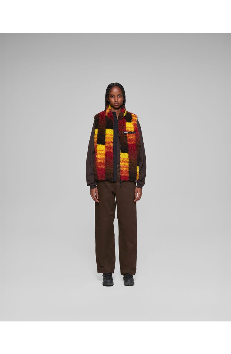 vowels Jacquard Vest, Alternate, color, Multi