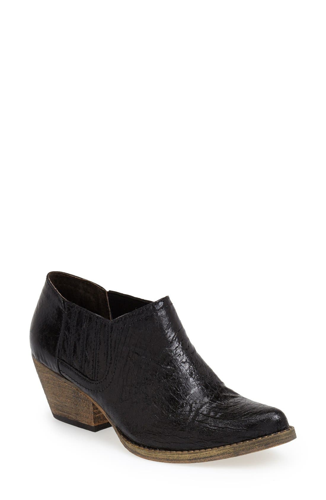 'Canton' Bootie, Main, color, BLACK