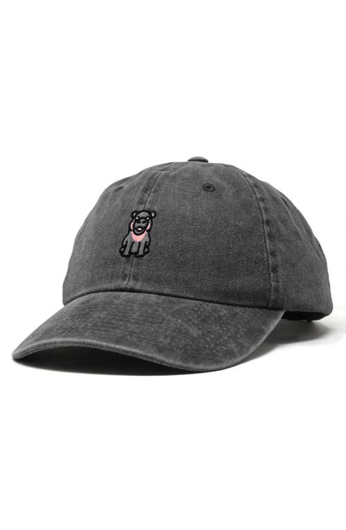 DALIX DALIX HIPPO EMBROIDERED ADJUSTABLE HAT