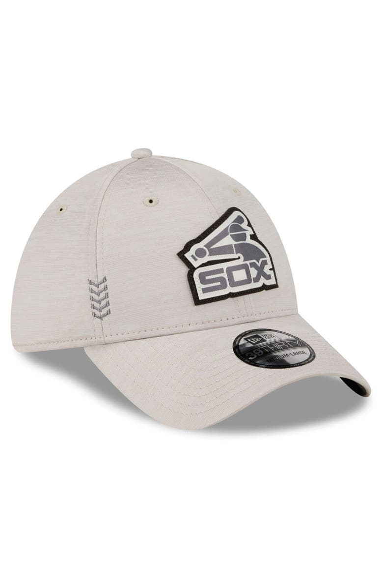 New Era Men's New Era Cream Chicago White Sox 2024 Clubhouse 39THIRTY Flex Fit Hat, Alternate, color, Cream